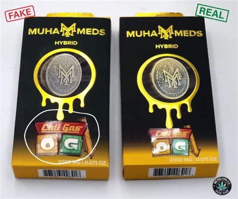 muha meds fake vs real